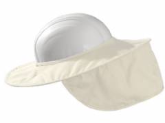 Stow-away White Hard Hat Shade